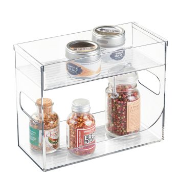 iDesign Linus 2 Tier Spice Rack