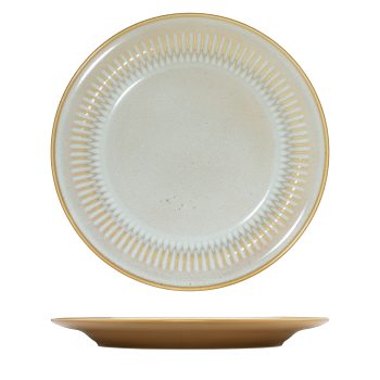 Luzerne Cottage Almond Round Rim Plate (4 Sizes)