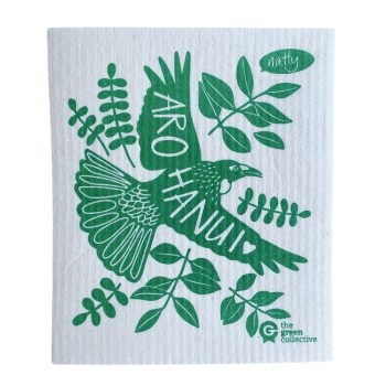 SPRUCE Dishcloth Arohanui Emerald Green