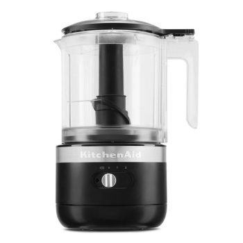KitchenAid 5 Cup Cordless Food Chopper & Whisk KFC519 Matte Black