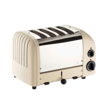 Dualit NewGen Canvas White 4 Slice Toaster