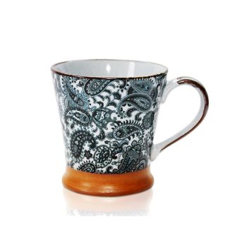 Paisley Black Mug 250ml