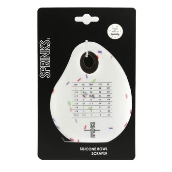 SPRINKS Silicone Sprinkle Bowl Scraper