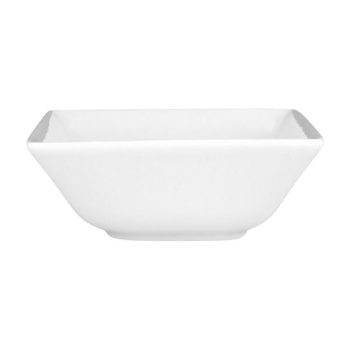 Wilkie Brothers New Bone Porcelain Square Footed Bowl 10cm