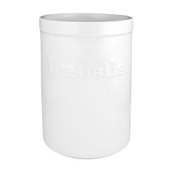 Wilkie Brothers New Bone Porcelain Utensil Pot