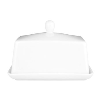 Wilkie Brothers New Bone Porcelain Butter Dish