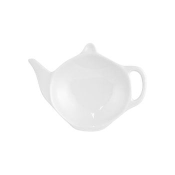 Wilkie Brothers New Bone Porcelain Tea Bag Tidy