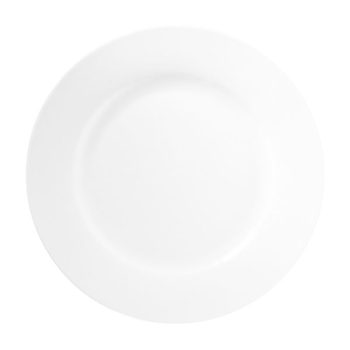 Wilkie Brothers New Bone Porcelain Rim Dinner Plate 27cm