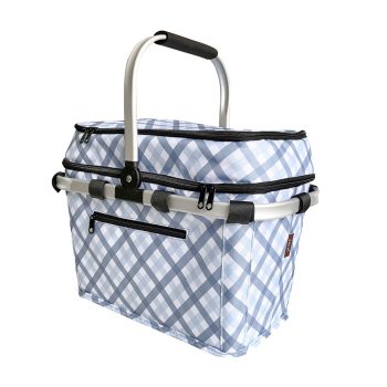 Sachi 4 Person Insulated Picnic Basket Gingham