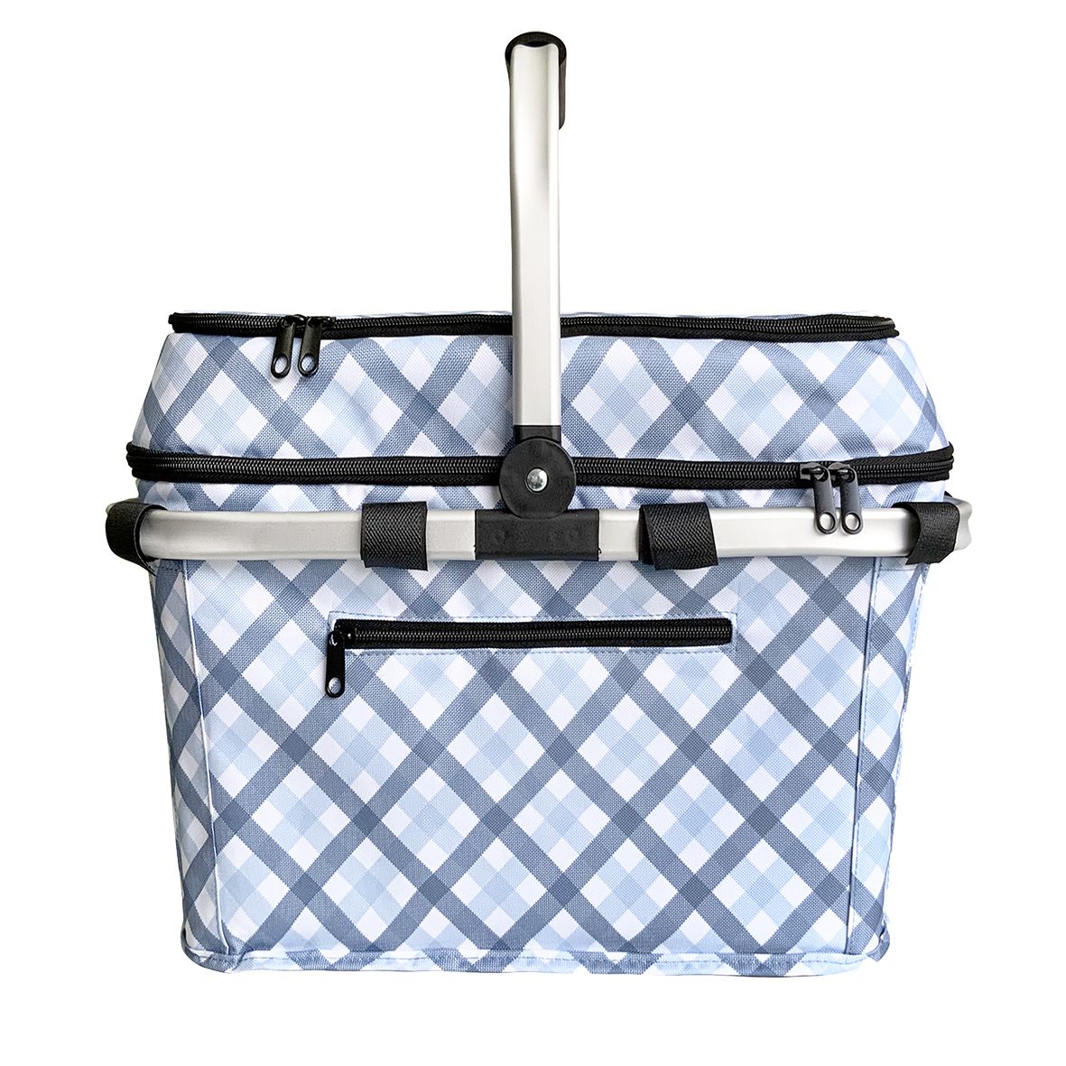 Sachi 4 Person Insulated Picnic Basket Gingham Product Image 1