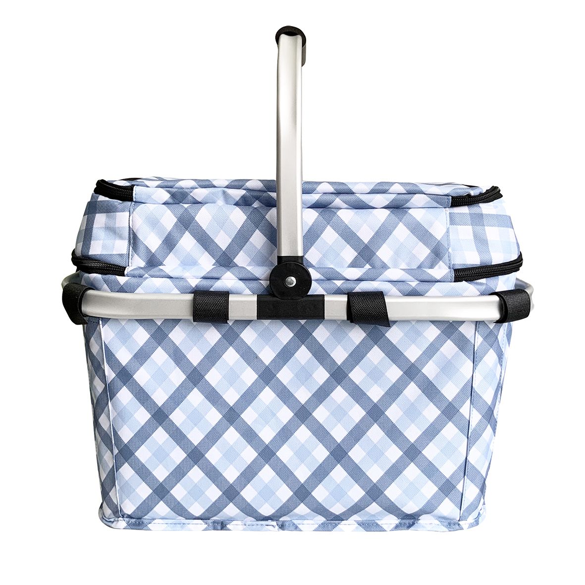 Sachi 4 Person Insulated Picnic Basket Gingham Product Image 2