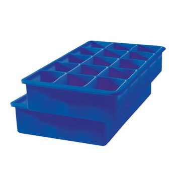 Tovolo Perfect Cube Ice Tray Set of 2 Stratus Blue