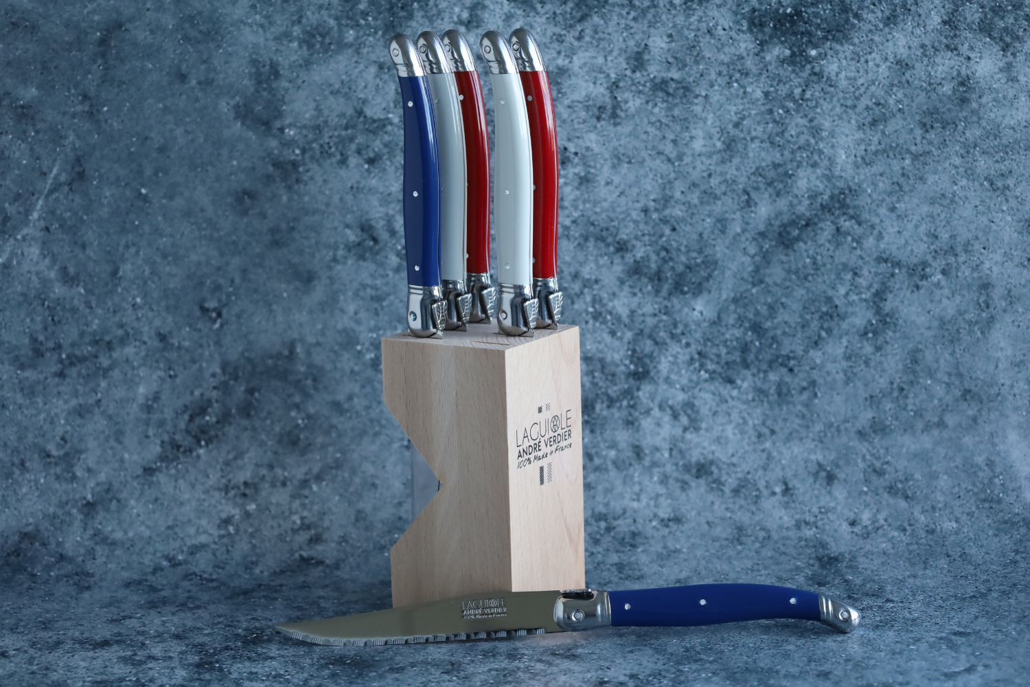 André Verdier Knife Block France (2)