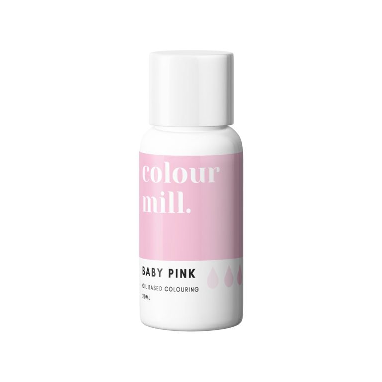 Colour Mill Oil Based Colouring 20ml Baby Pink