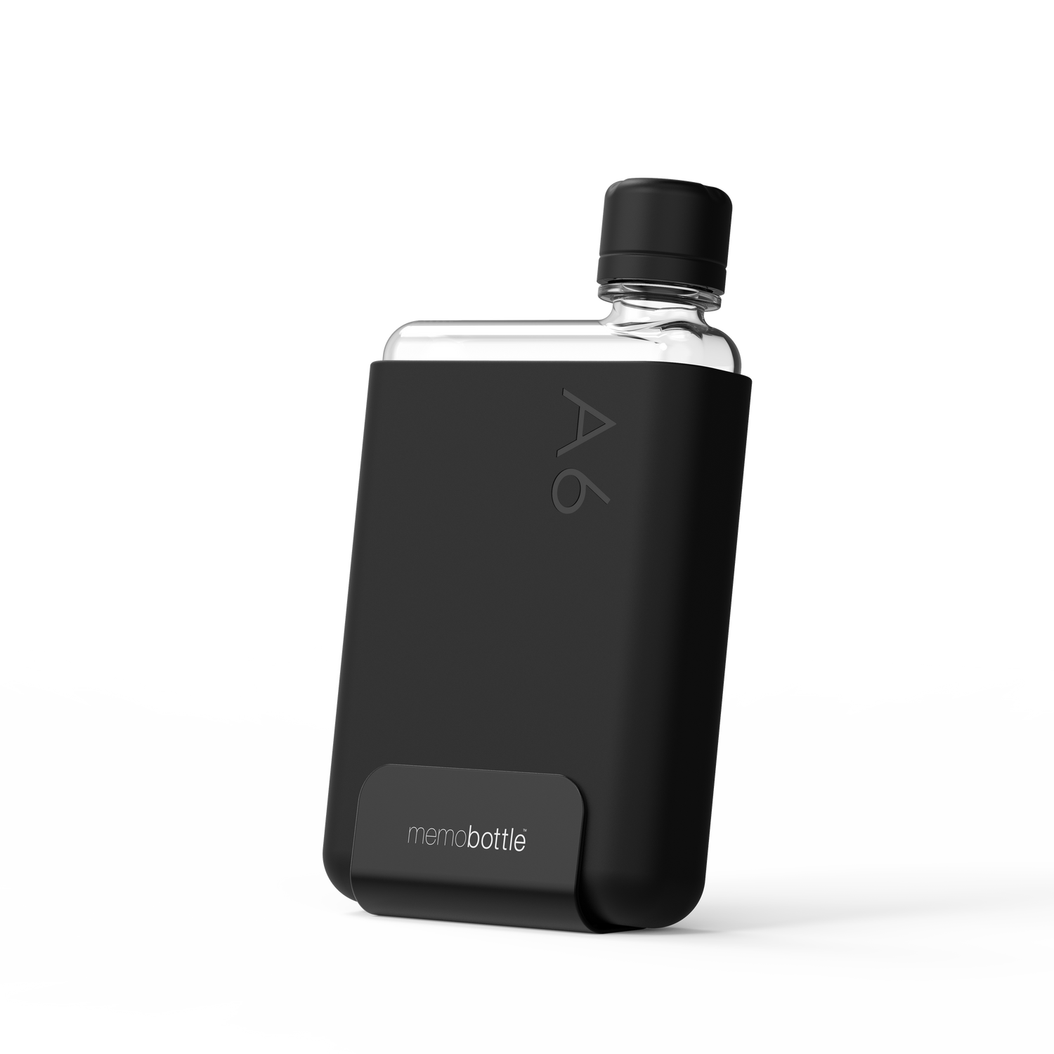 Desk Stand w bottle & sleeve Black