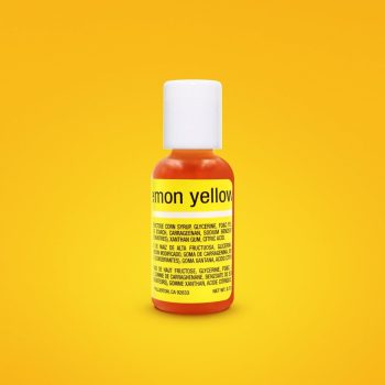 Chefmaster Liqua-Gel Food Colouring Lemon Yellow 20ml