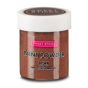 Sweet Sticks Paint Powder Brown 10ml