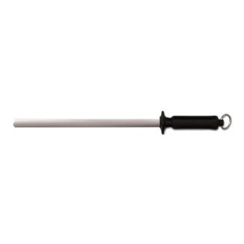 Diamond Steel Oval Sharpening Rod Black (2 Sizes)