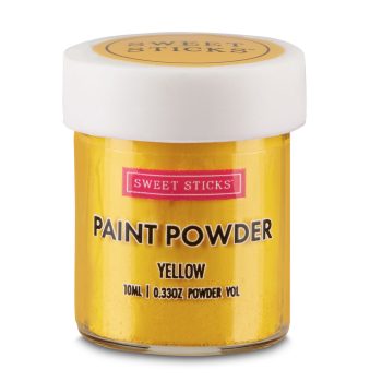 Sweet Sticks Paint Powder Yellow 10ml