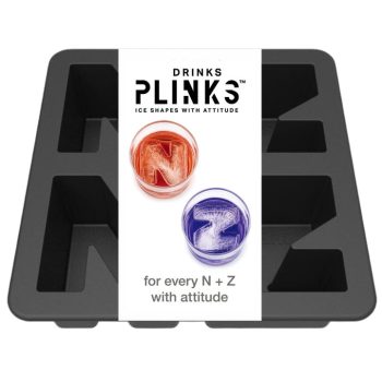 DrinksPlinks Ice Cube Tray Letter N+Z