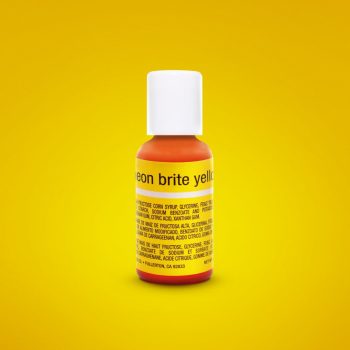 Chefmaster Liqua-Gel Food Colouring Neon Brite Yellow 20ml