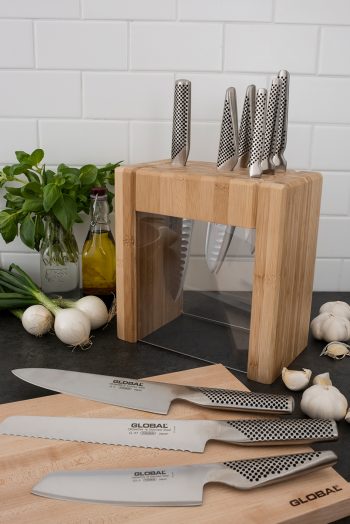 Global 6 Piece Knife Block Set