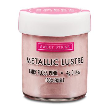 Sweet Sticks Metallic Lustre Fairy Floss Pink 4g