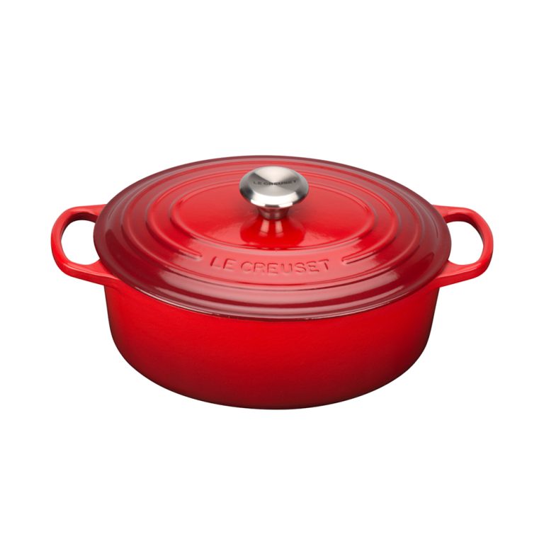 Le Creuset Cast Iron Casserole 27cm Cerise