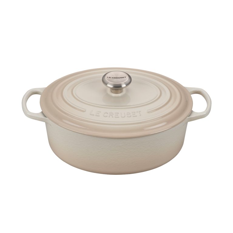 Le Creuset Cast Iron Casserole 27cm Meringue