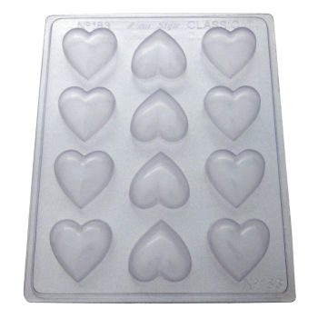 Medium Hearts Mould 12 Cavity