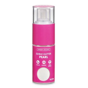 Sweet Sticks Edible Glitter Pump Pearl 10g