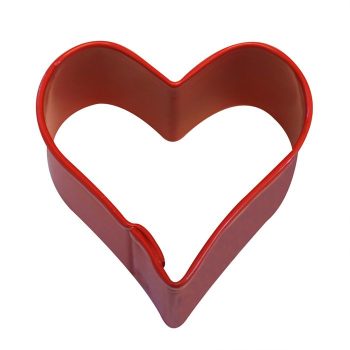 R&M Cookie Cutter Mini Heart Red 3.8cm
