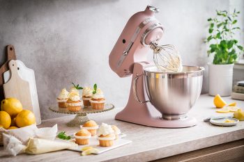 Feathered Pink Stand Mixer