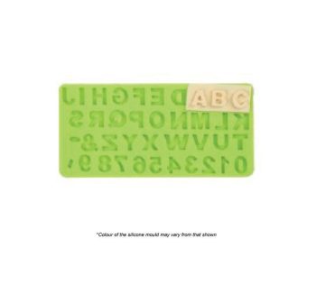 Silicone Mould Alphabet & Numbers