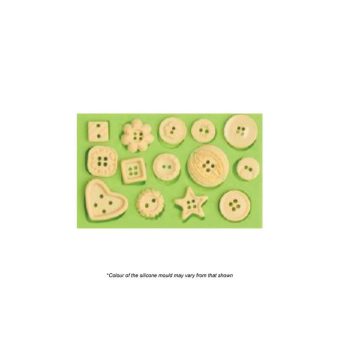 Silicone Mould Assorted Button
