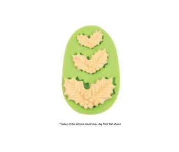 Silicone Mould Assorted Holly