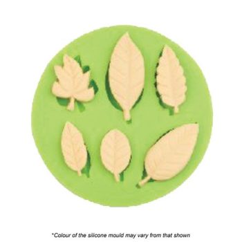 Silicone Mould Assorted Leaf
