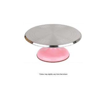Cake Craft Pink Turntable 28cm