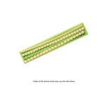 Silicone Mould Beads - 3 Rows