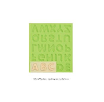 Silicone Mould Bubble Alphabet