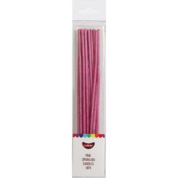 GoBake Pink Sparkling Candles Pack of 18