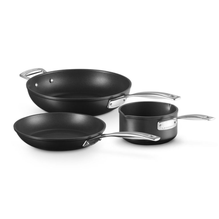 Le Creuset Toughened Non-Stick 3-piece Cookware Set