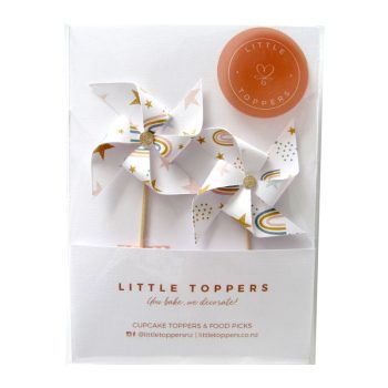 Little Toppers Pinwheel Cupcake Topper