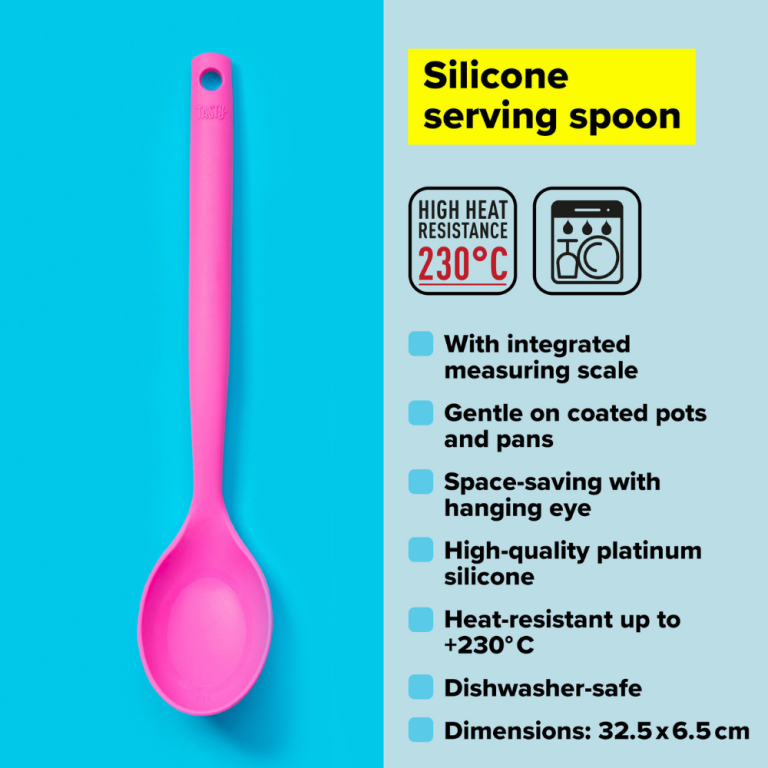 Tasty Kitchen Utensil Silicone Serving Spoon 678201 (6)