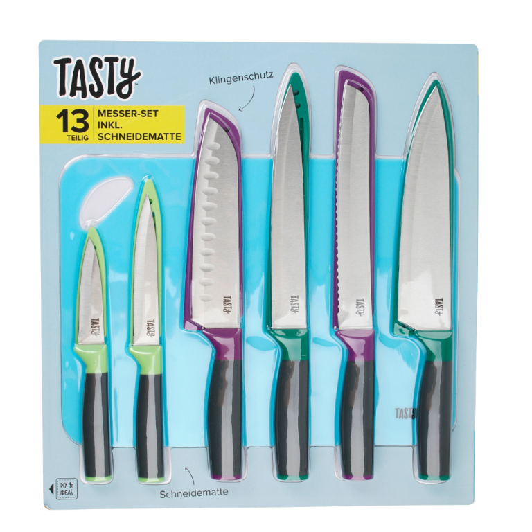 Tasty Knife Set with Cutting Mat 678597