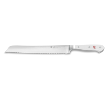 Wusthof Classic White Series Serrated Bread Knife 23