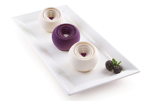 Moule 8 dolce tartufo 3Design Silikomart