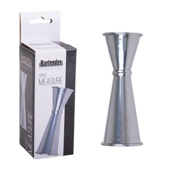 Bartender Stainless Steel Spirit Jigger 30/60ml