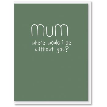 i candy Card Mothers - Where would I be without you mum