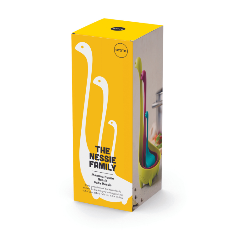 OTOTO The Nessie Family - Pack of 3 Tea Infuser, Soup